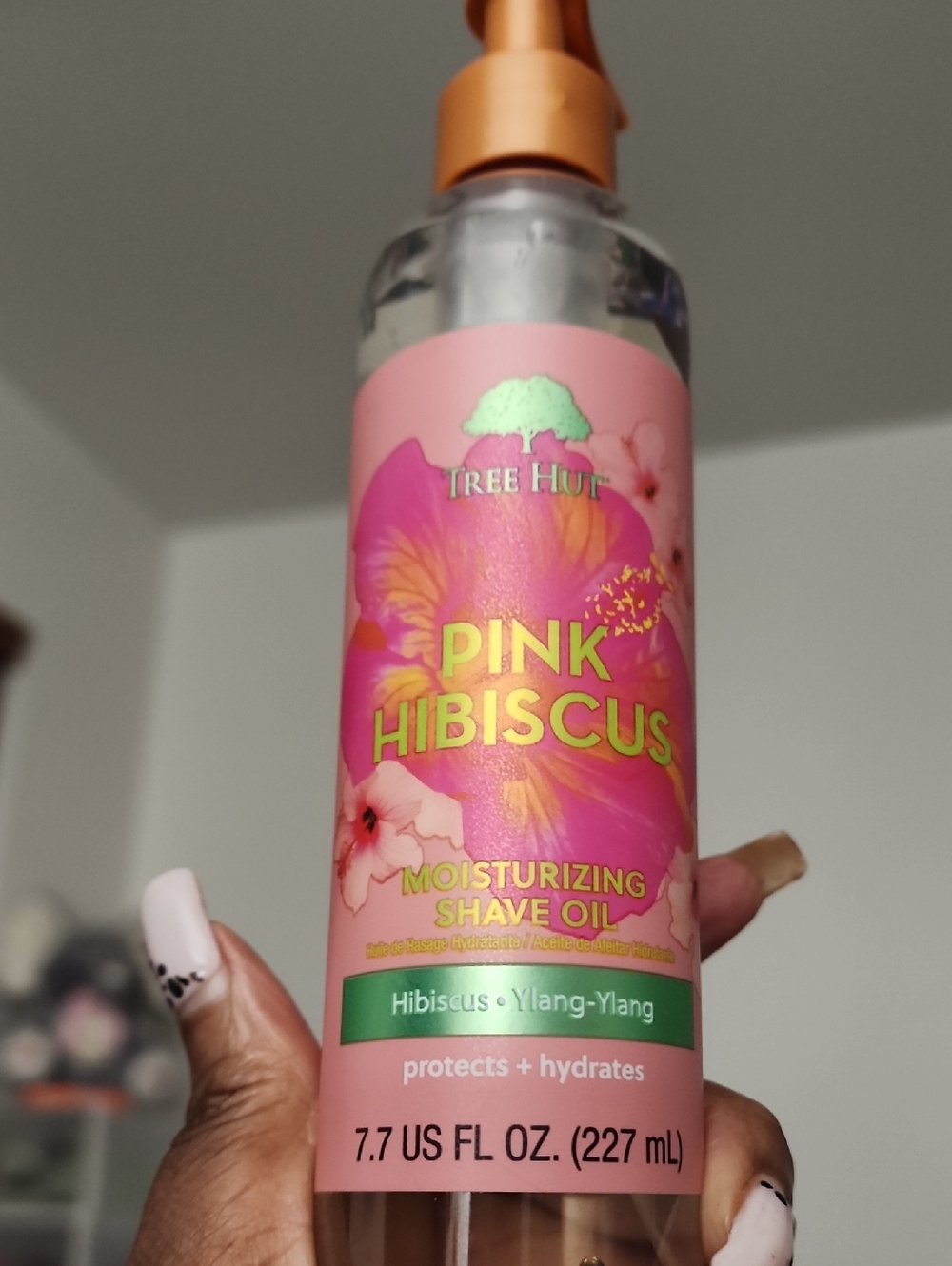 Tree Hut Pink Hibiscus Moisturizing Shave Oil - Pink